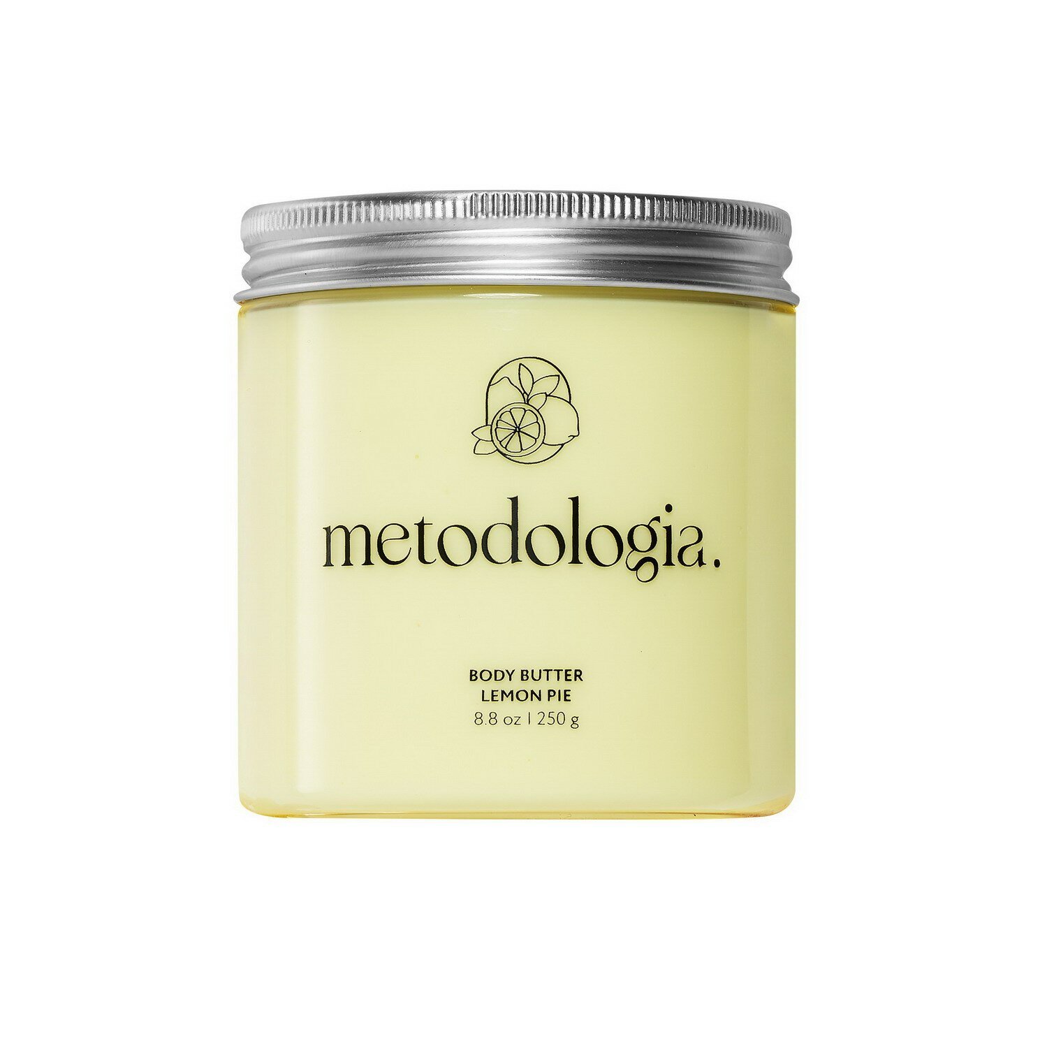 Баттер для тела Metodologia питательный Лимонный пирог Body butter lemon pie 4610214366487