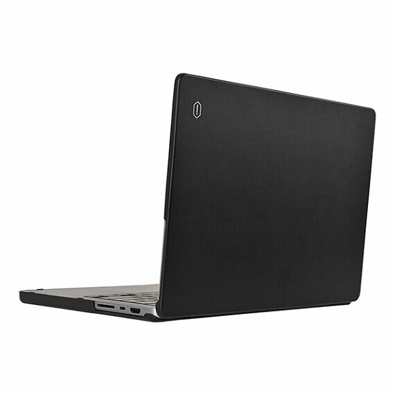 Чехол-накладка WiWU Leather Shield Case MacBook 14.2 2021 A2442 (черный)