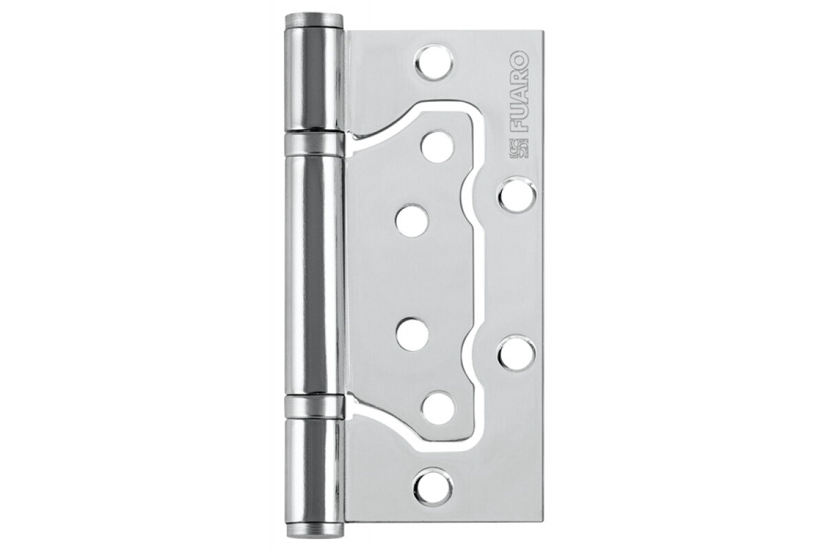 Универсальная петля без врезки Fuaro 500-2BB 100x25 CP хром 32329
