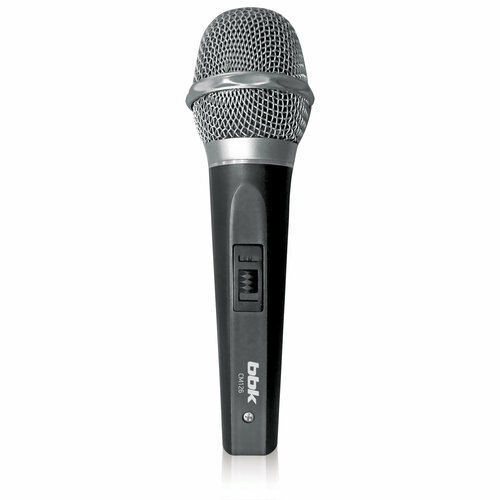 Микрофон проводной BBK CM126 2.5м темно-серый микрофон bbk cm 132 темно серый