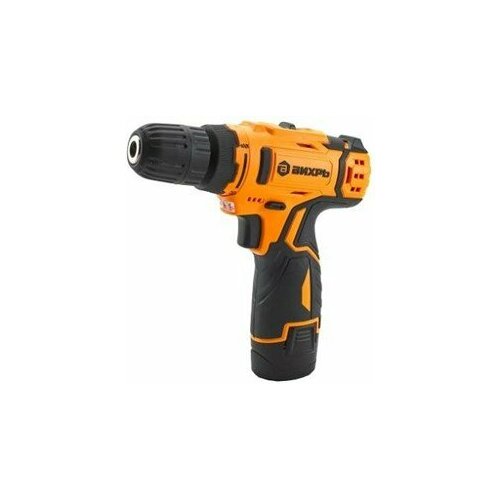 Шуруповерт аккумуляторный 12 В 2 аккумулятора 26 Нм кейс Вихрь емкость АКБ 2 Ач вихрь ДА-12Л-2К цена за 1 шт 512000₽