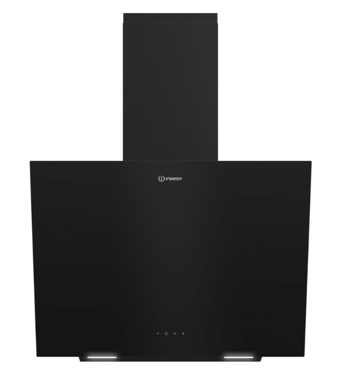 Каминная вытяжка Indesit INHV 6FLM BL