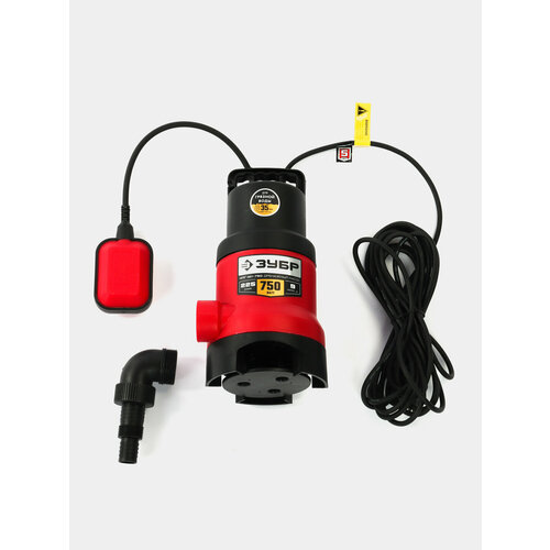 Дренажный насос для грязной воды ЗУБР 400 Вт 550 Вт 750 Вт Мощность Вт Производительность лмин Напор м 400 Вт 125 лмин 5 м 10800₽