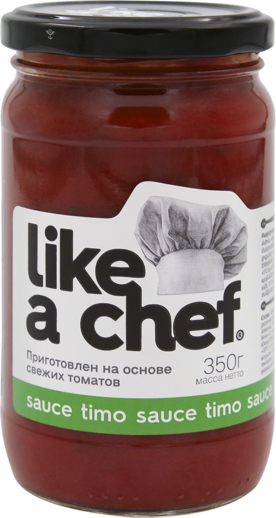 Соус томатный LIKE A CHEF Timo, 350г