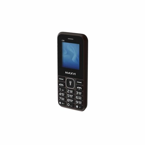 телефон maxvi c30 black Телефон MAXVI C30, 2 SIM, коричневый