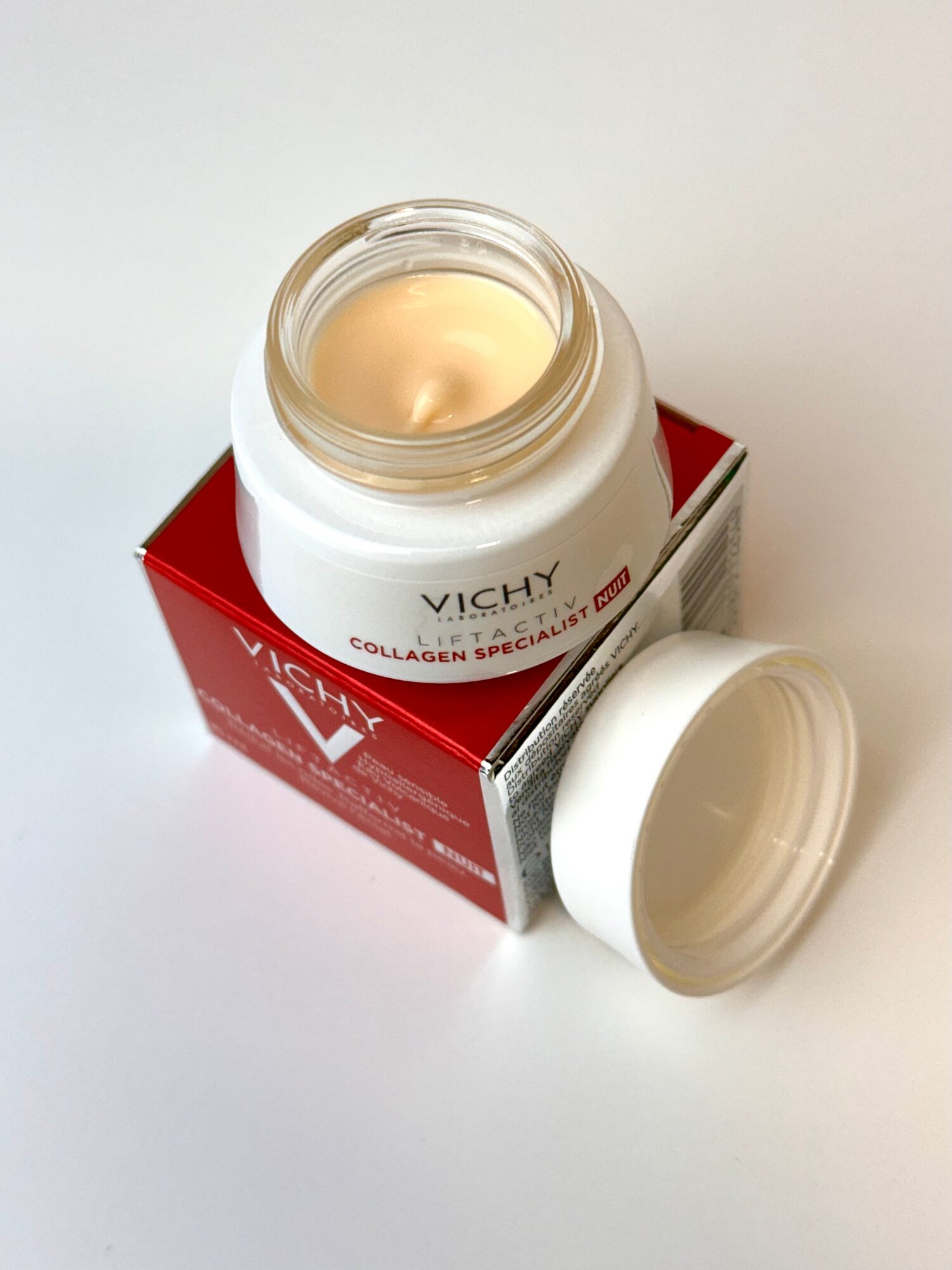Ночной крем для восстановления кожи Vichy LiftActiv Collagen Specialist 15 мл