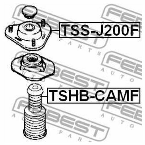 Опора переднего амортизатора Febest TSS-J200F