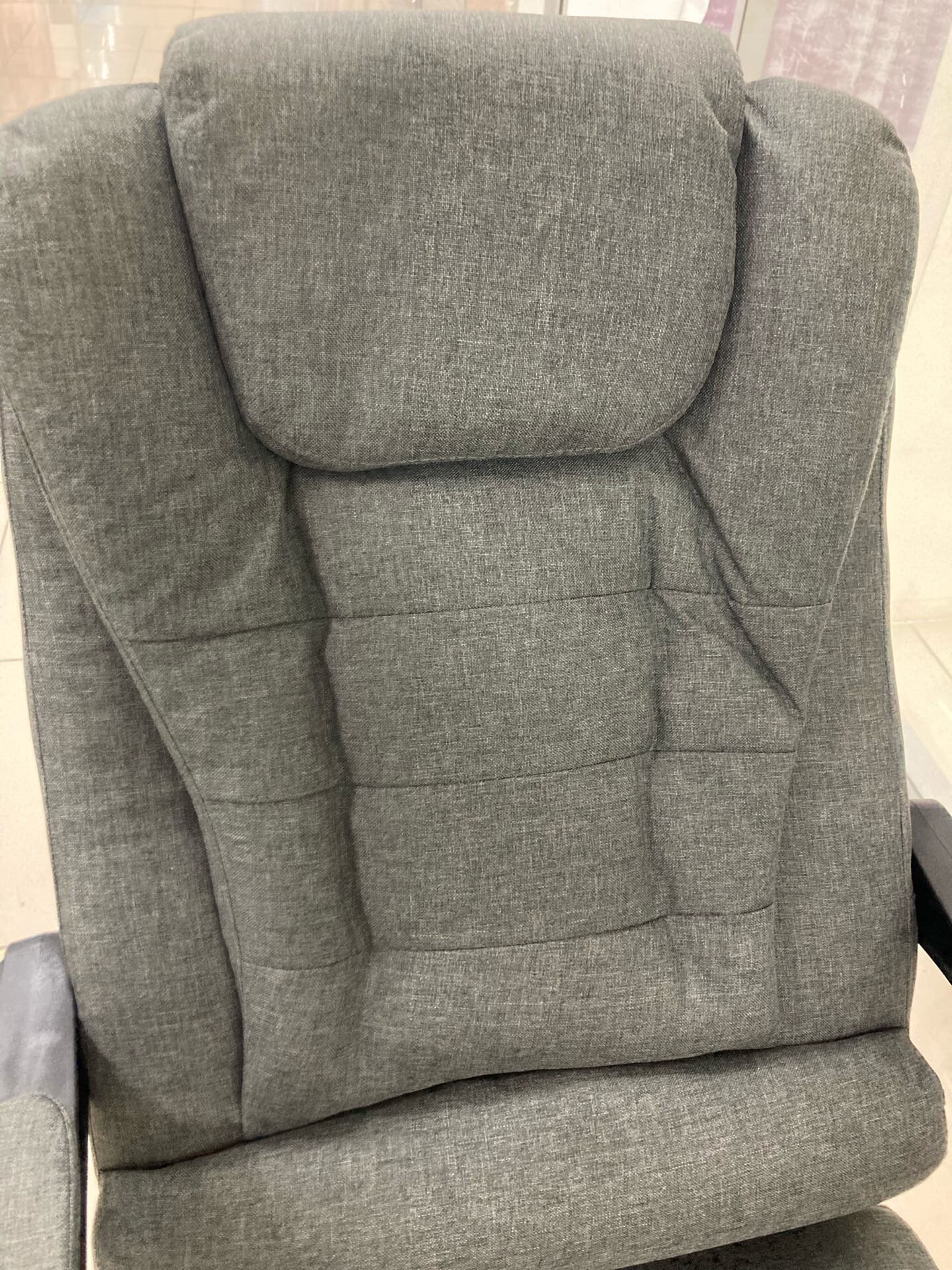 Офисное кресло тканьевое с вибро-массажем Ткань