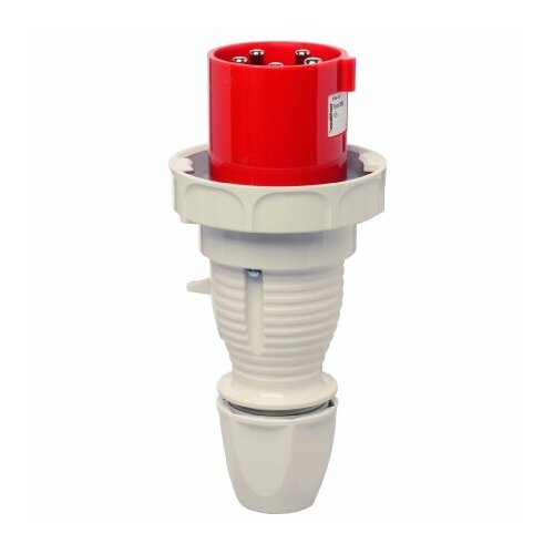 Вилка CEE 63A 5p 6h 400 В 50 60 Гц красный 268 Walther 4015609651542 35645₽