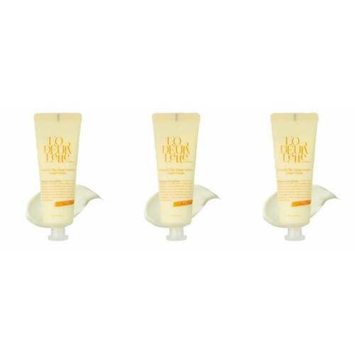 LODEURLETTE Крем для рук увлажняющий с ароматом иланг-иланг In England Colorfit Ylang Garden Hand Cream 50 мл 3 шт 1279₽
