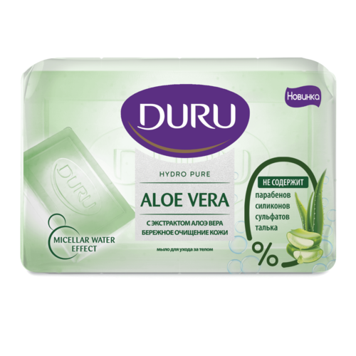 Duru мыло алоэ Hydro Pure 24шт по 110г