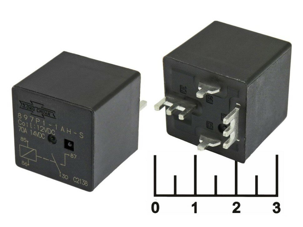 Реле =12V 70A/14VDC 897P1-1AH-S