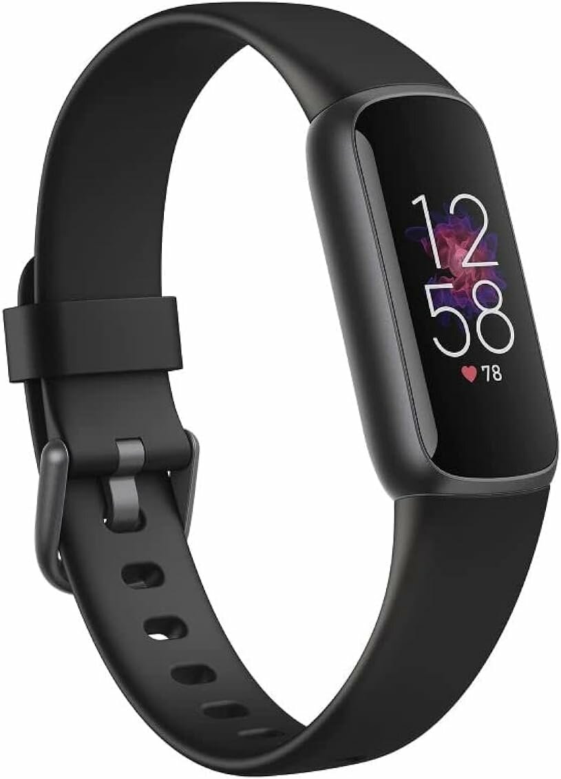 Умный браслет Fitbit Luxe, Black / Graphite Stainless Steel