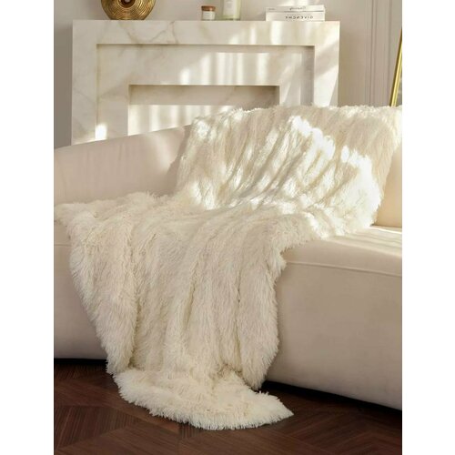 Пледпокрывало на диван кровать 200х220 см искусственный мех 1590₽