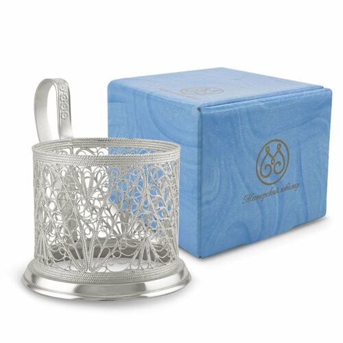 Подстаканник Мстерский ювелир Филигранный посеребренный 6008₽