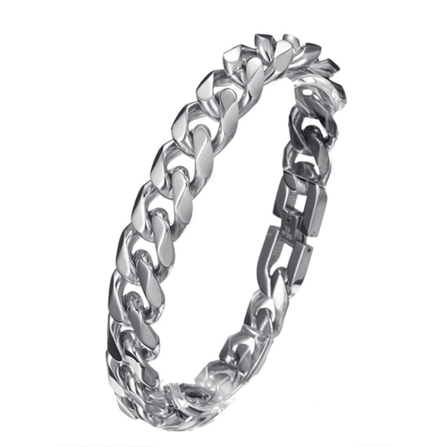 Браслет BAKA&DED Браслет, 1 шт., размер 21 см, серебристый