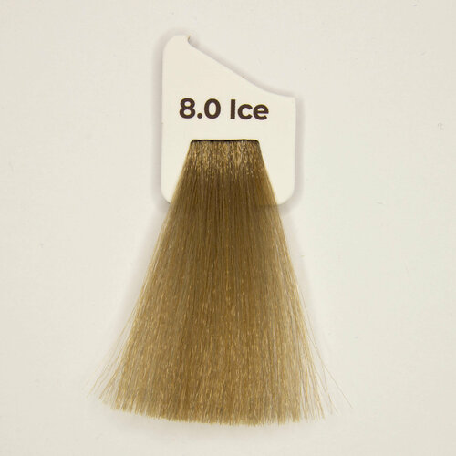 8.0 ICE Крем-краска NEW ECHOSCOLOR COLOURING CREAM - LIGHT BLOND NATURAL ICE - Светлорусый ледяной естественный, 100 мл