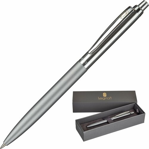 Ручка шариковая автоматическая Legraf Le Mans05 мм син серебграф корп JT 1788193 723₽