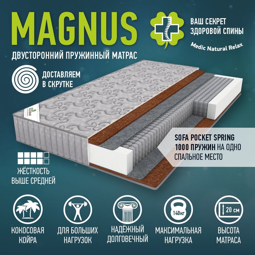 Матрас MAGNUS 80*200