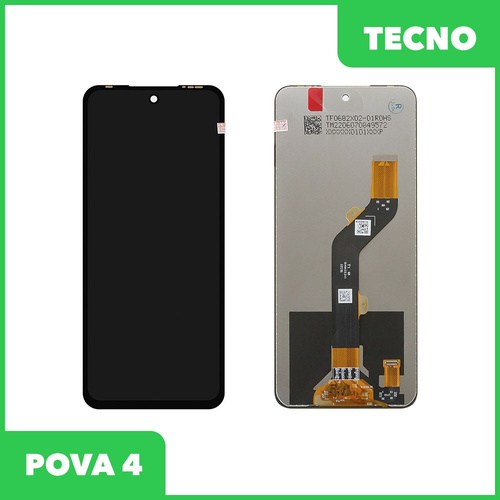 Дисплей для Tecno POVA 4 (LG7n), 100% оригинал дисплей для телефона tecno pova 4 lg7n в сборе с тачскрином черный 1 шт