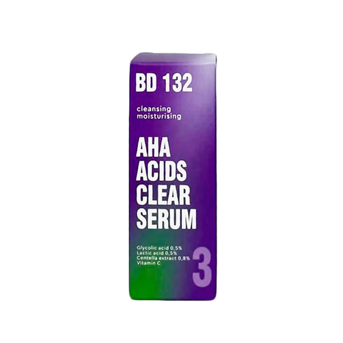 сыворотка для лица beautydrugs bd 132 03 aha acids clear serum 30 мл Сыворотка очищающая увлажняющая для лица Beautydrugs BD 132 AHA ACIDS 30 мл