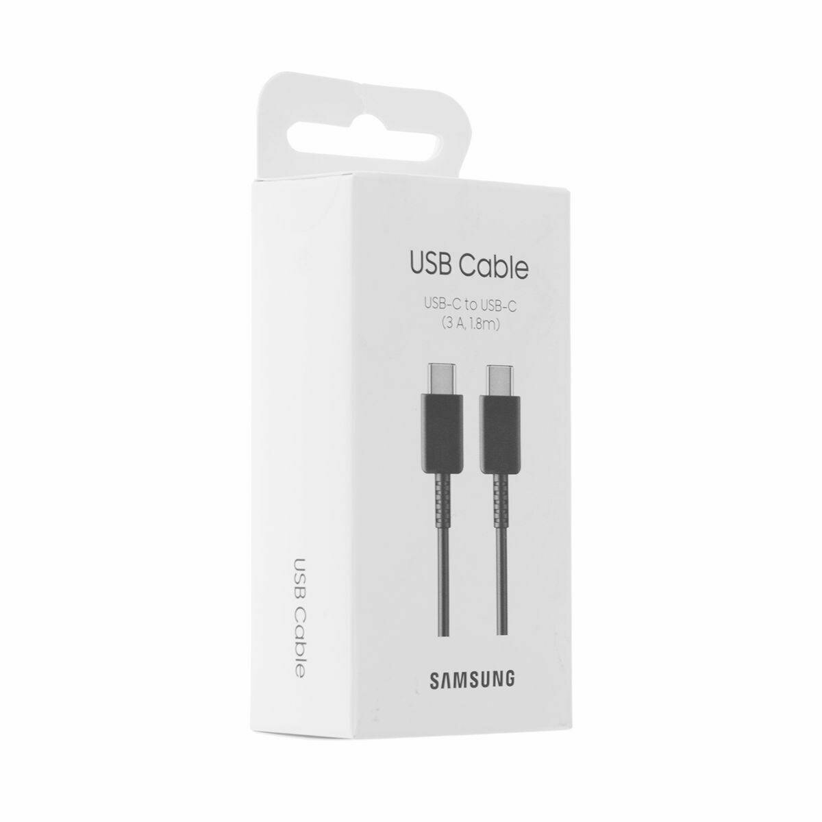 Кабель Samsung EP-DX310JWRGRU USB Type-C (m)-USB Type-C (m) 1.8м белый (упак.:1шт) - фото №10