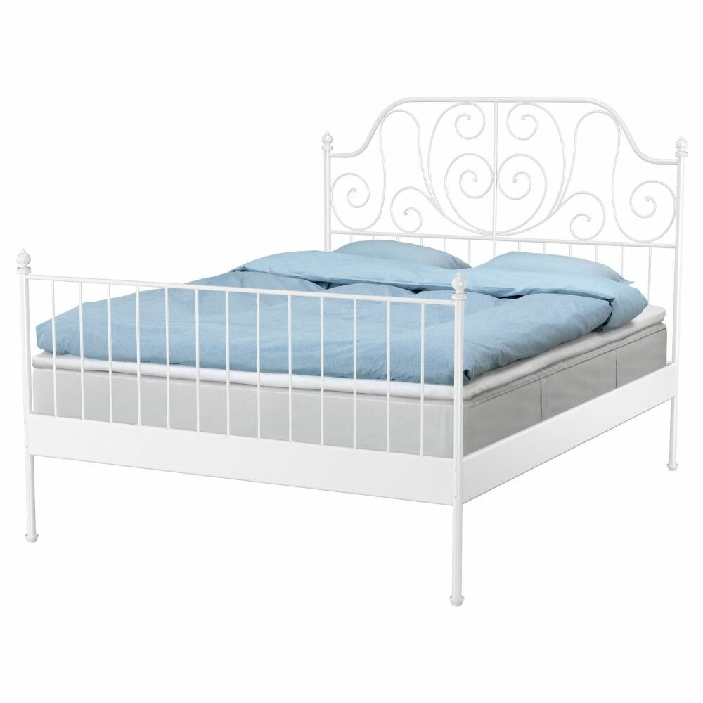 Спинки кровати, белый 140 см IKEA LEIRVIK 504.243.70