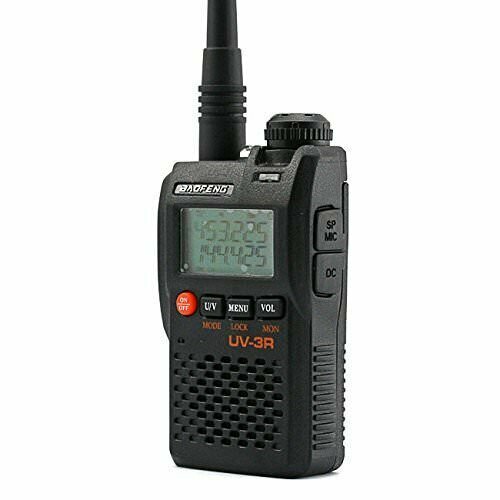Портативная радиостанция BAOFENG UV-3R ( 136-174/400-470 ) МГц/ 99 кан./ 2 Вт/BL-3(1500 мАч)/ЗУ