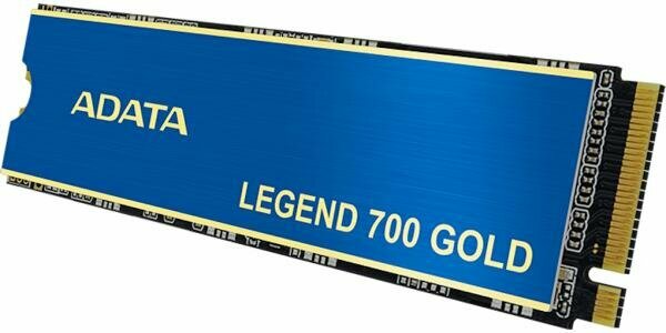 Твердотельный накопитель SSD M.2 512 Gb A-Data Legend 700 Gold Read 2000Mb/s Write 1600Mb/s 3D NAND SLEG-700G-512GCS-S48