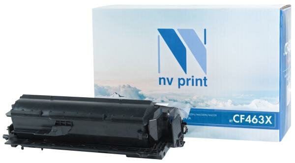 Картридж NV-Print NV-CF463X для HP Color Laser Jet M652DN Color Laser Jet M653DN Color Laser Jet M653X 22000стр Пурпурный