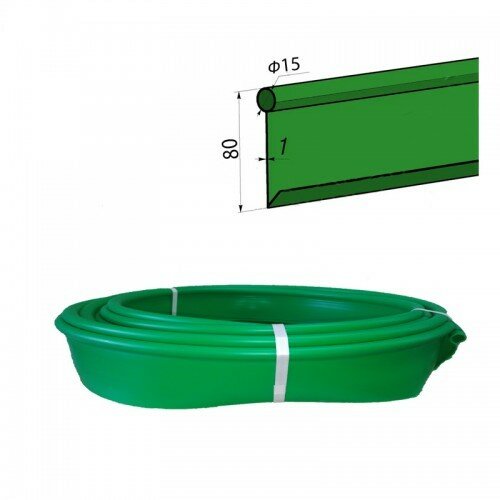 Бордюр лента кантри Мини б-1000.15.8-пп пластиковый зеленый 82400-з (Товары, которые скоро пропадут из магазина)