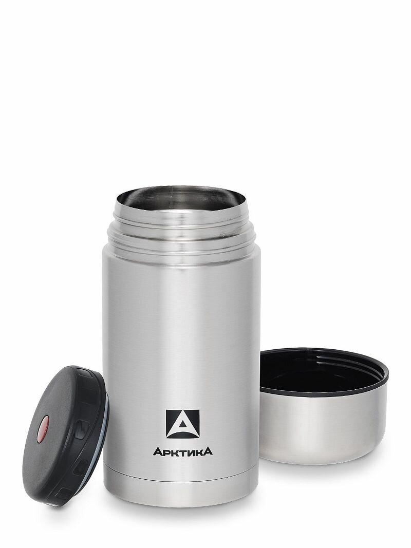 Термос 1 литр для чая туристический Арктика 301-1000 широкое горло, для охоты и рыбалки — фото 1