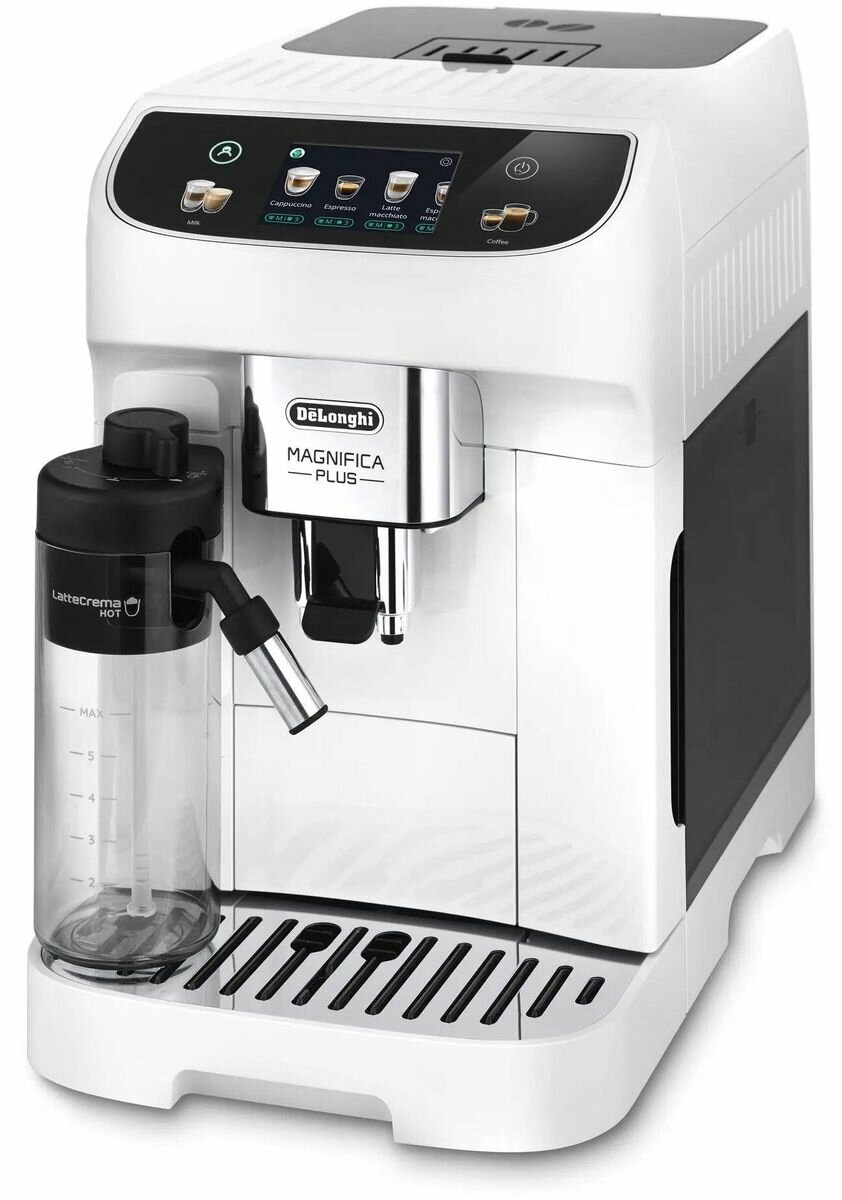 Кофемашина DeLonghi Magnifica Plus ECAM320.60. W, белый/черный