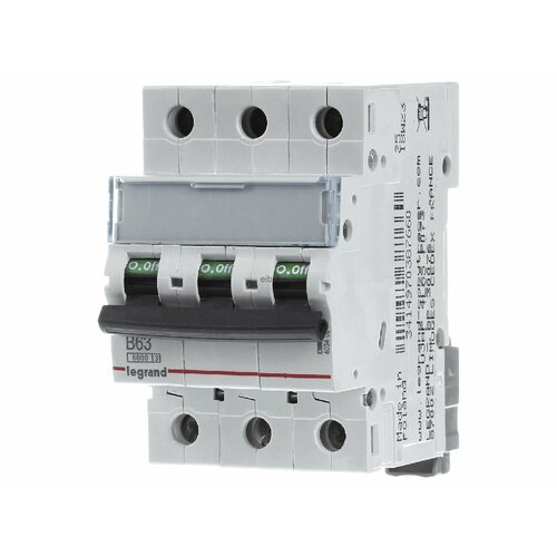 Автоматический выключатель 3-п B63A 403408 Legrand Bticino 3414970387660 20640₽