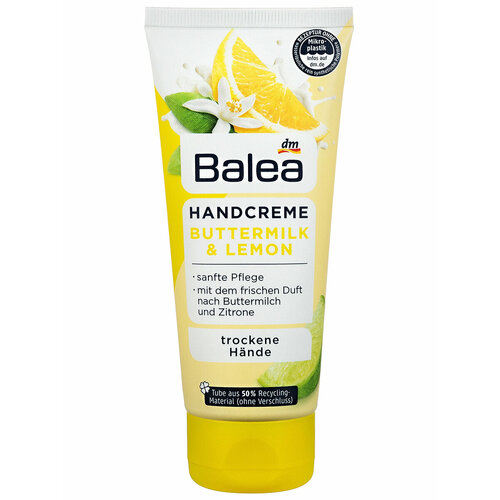 Balea Крем для рук ButtermilkLemon 100мл 417₽