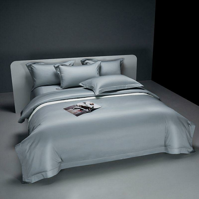 фото Постельное белье "Wonderful Night Lux" евро размер Хлопок, Жатка (евроразмер), наволочки -4 шт (50*70-2шт;70*70-2шт)