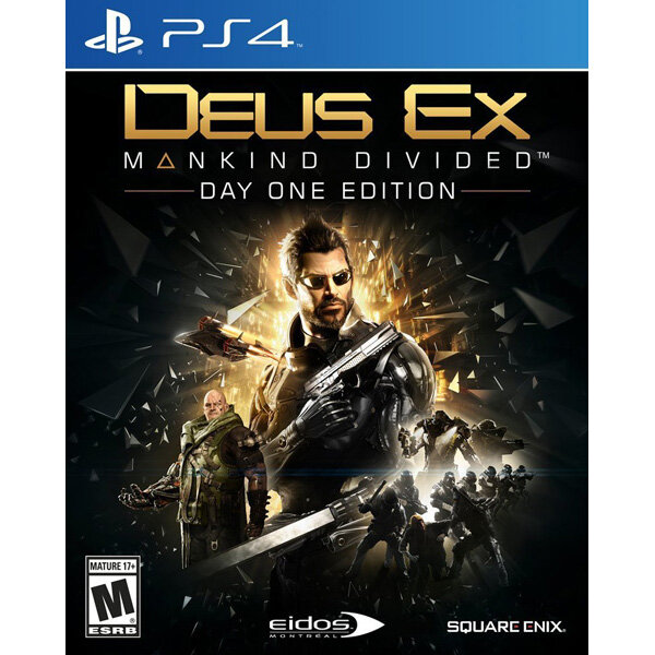 PS4 DEUS EX: MANKIND DIVIDED. Издание Первого Дня (русская версия)