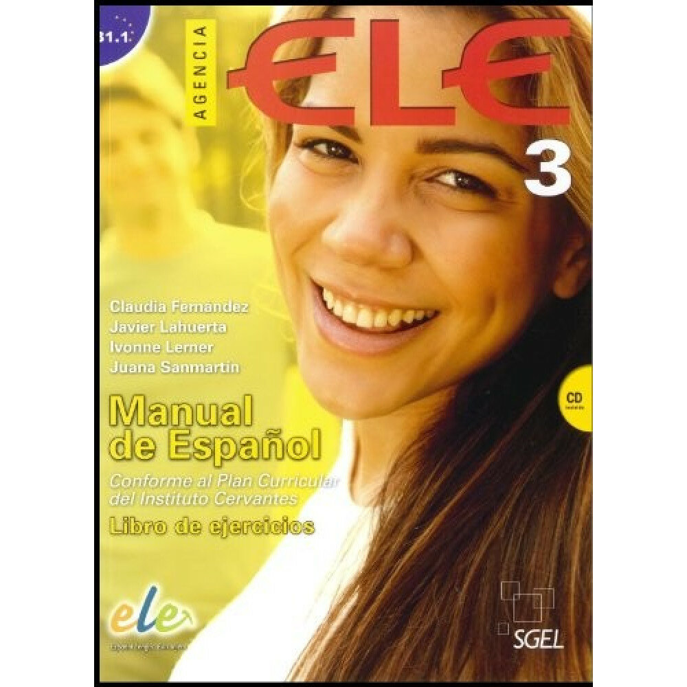 Книга Agencia Ele 3 Cuaderno de Ejercicios + web access - фото №1