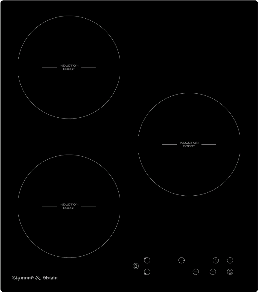 Zigmund & Shtain Индукционная поверхность Zigmund & Shtain CI 33.4 B
