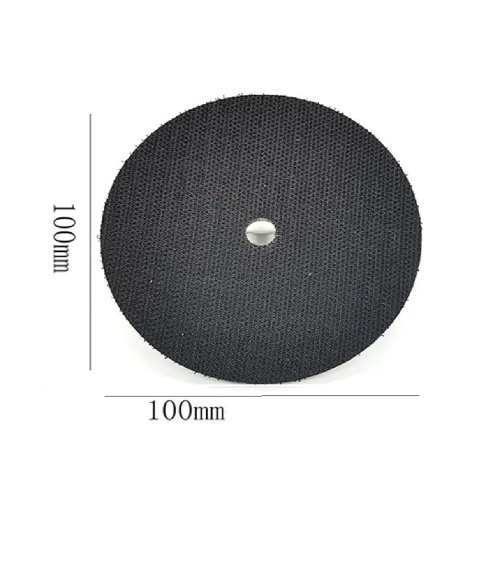 Круги Шлифовальные Опорная тарелка 100мм. Алюминиевая, на липучке, для УШМ. М14.