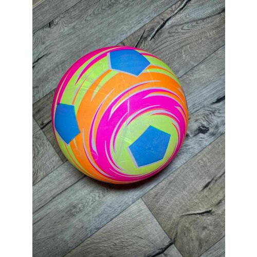 Мяч надувной разноцветный