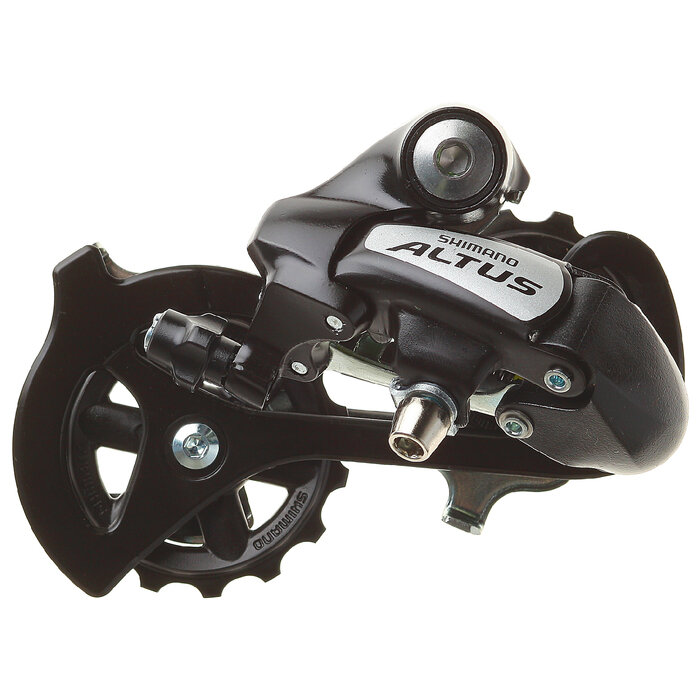 Переключатель задний Shimano Altus M310, 7/8ск, цвет черный