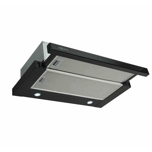Вытяжка телескопическая Zugel ZHT652GX 850 м3 в час 3 скорости сенсорное и дистанционное управление таймер выключения нержавеющая сталь 2299000₽