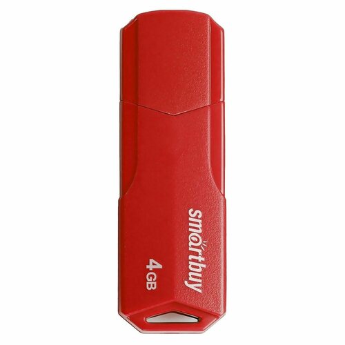 USB-флэшка Smart Buy CLUE, 4 Гб, красная, 1 шт