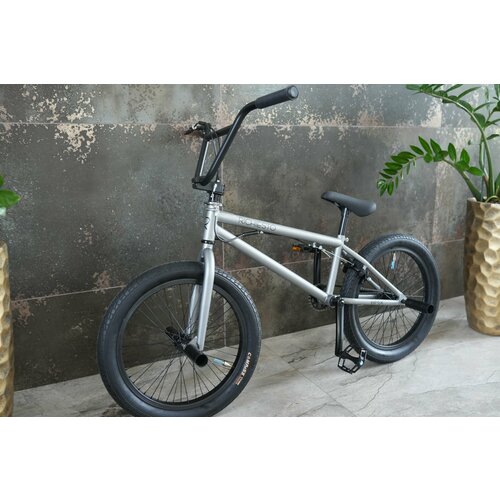 Велосипед BMX Richiesto 20 Рама 205 Трюковый Подростковый детский Унисекс серебро 22500₽