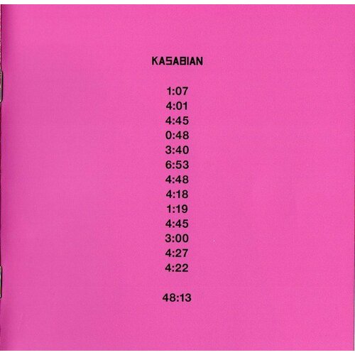 компакт диски rca kasabian kasabian cd Компакт-диск Warner Kasabian – 48:13