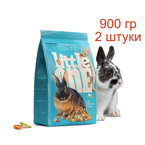 корм для грызунов little one для кроликов 900г Little One Корм для кроликов 900г (2 шт)
