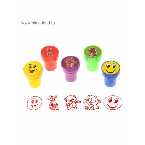 Печать цветная Веселая компания набор 5 шт 533₽