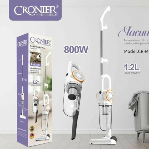 Пылесос для дома беспроводной вертикальный ручной 2в1 Белый 1037800₽