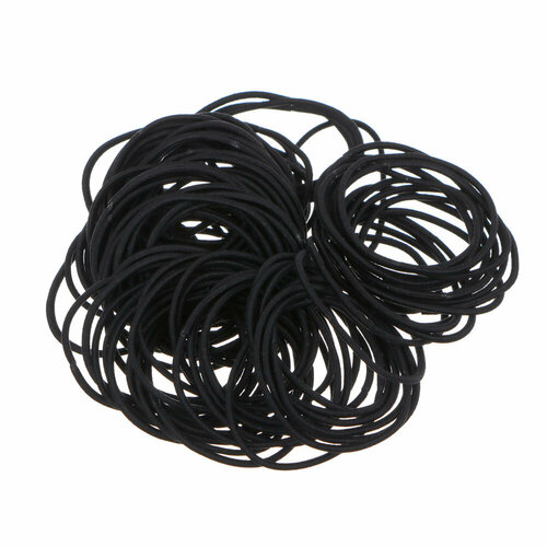 Всёгазин Набор резинок для волос 100шт d4см полиэстер ВГ22-42 12 штук 5820₽